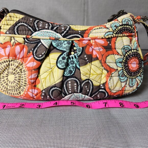 Vera Bradley small quilted fabric purse / crossbody bag - Picture 4 of 6